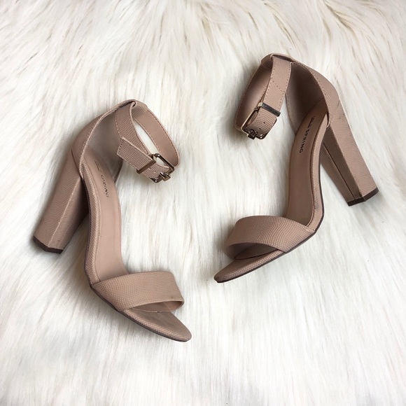 Call It Spring Shoes - Call It Spring Blush/Nude Heeled Sandals
